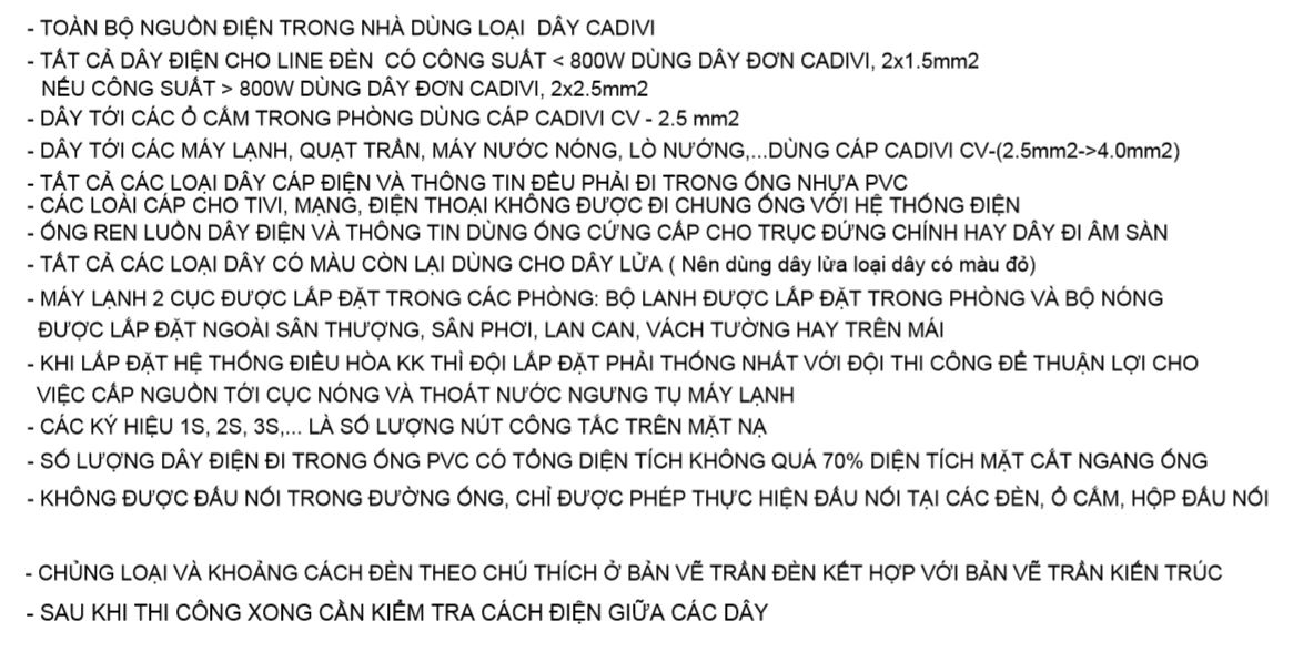 Kinh nghiệm xây dựng hệ thống điện trong nhà